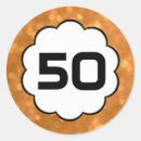 Search for number 50 stickers 50th