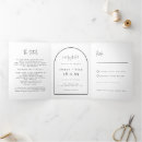 Search for folded wedding invitations Minimalist