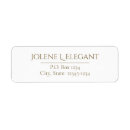 Search for decorative return address labels Elegant