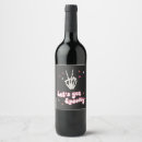 Search for skeleton wine labels Spooky