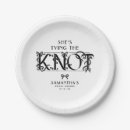 Search for bridal shower plates Coquette