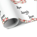 Search for live laugh love gift wrap Elegant