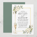 Search for watercolor summer wedding invitations Sage green