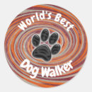 Search for puppy paw stickers Dog walker