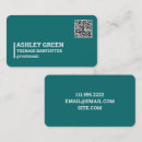 Search for teen babysitting business cards Nanny