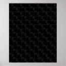 Search for chequered pattern posters Black