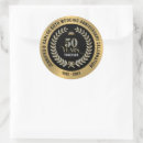 Search for 50th anniversary envelope seals Gold
