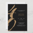 Search for trendy 40th birthday invitations Black and gold