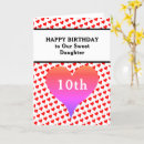 Search for daughter birthday cards Typography