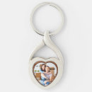 Search for engagement ring key rings Heart