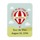 Search for balloon save the dates Red