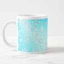Search for with snowflakes mugs Background