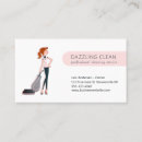 Search for cute cleaning business cards Cleaner