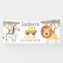 Search for safari birthday banners Animals