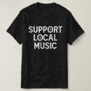 Search for support live music tshirts Singer