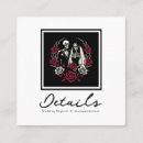 Search for halloween wedding enclosure cards Skulls