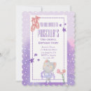 Search for ballet shoes invitations Purple