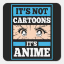 Search for japanese cartoon stickers Otaku