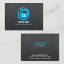 Search for construction chubby business cards Electrician