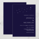 Search for blue moon wedding invitations Starry night