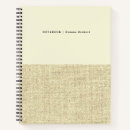 Search for linen notebooks Pattern