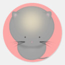 Search for gray tabby cat stickers For kids