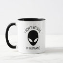 Search for human sciences mugs Alien