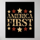 Search for political slogan posters America first