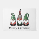 Search for red and green christmas doormats Typography