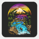 Search for mountain scene stickers Adventure