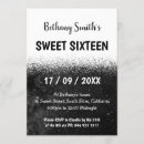 Search for grey ombre invitations Glitter