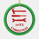 Search for tool christmas tree decorations Carpenter