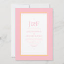 Search for pink and yellow wedding invitations Trendy