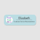 Search for blue name tags Company corporate business employee