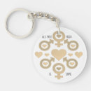 Search for female symbol key rings Heart