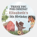 Search for horse thank you stickers Ranch