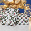 Search for chicken christmas wrapping paper Santa claus