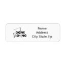Search for fish return address labels Modern