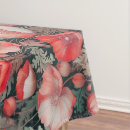 Search for red poppy tablecloths Vintage