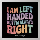 Search for always right posters Design