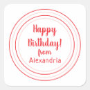 Search for happy birthday seals envelope seals Simple