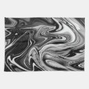 Search for black and white marble tea towels Elegant