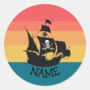 Search for kid pirate stickers Jolly roger