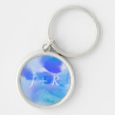 Search for brushed key rings Aqua