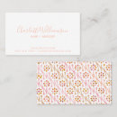 Search for floral business cards Cute