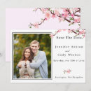 Search for spring wedding save the dates Cherry blossom