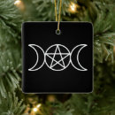 Search for wicca christmas tree decorations Moon