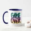 Search for game over mugs Gamer