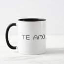 Search for spanish love mugs Te amo