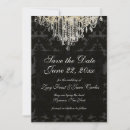 Search for chandelier save the dates Crystal